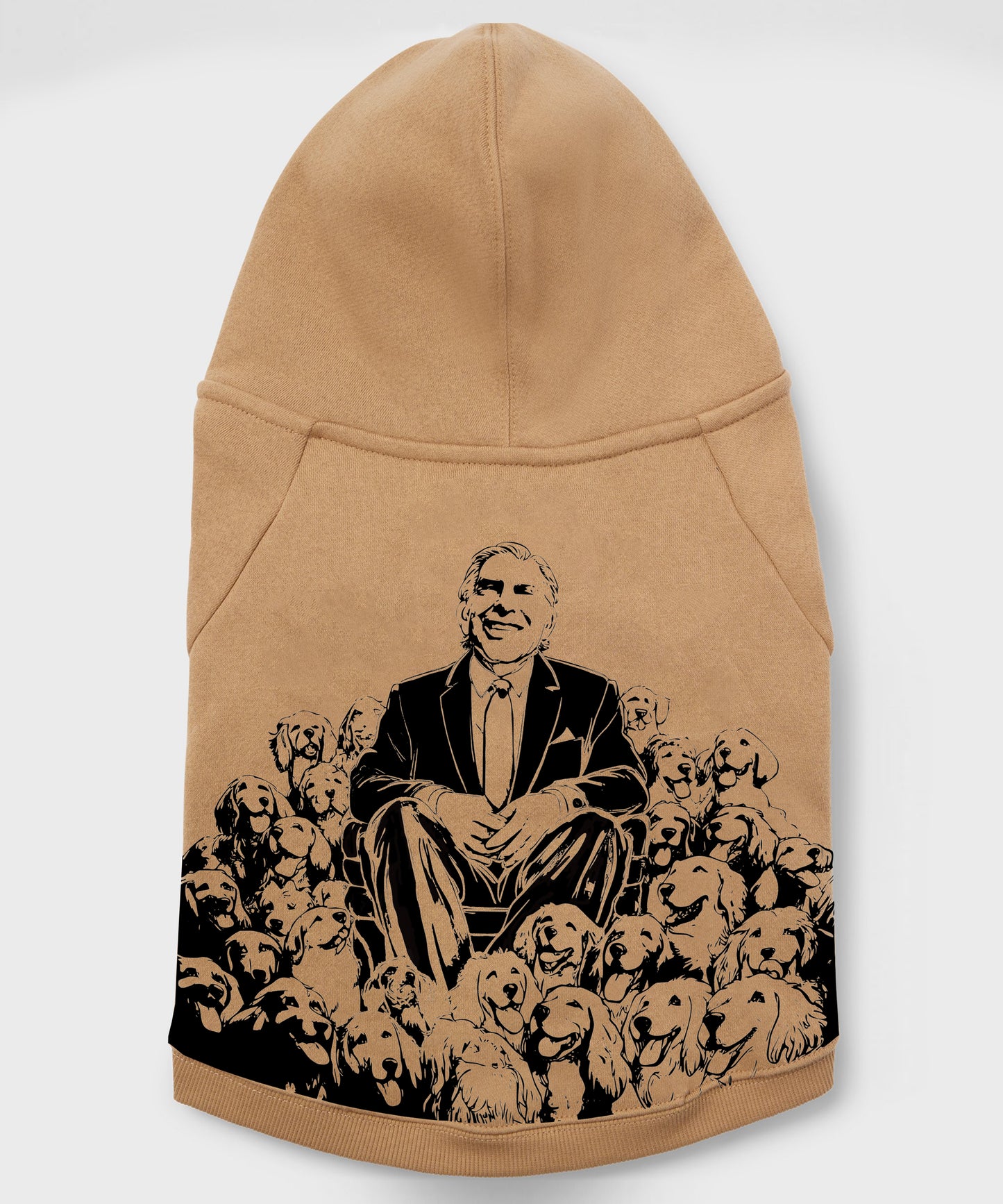 Tata Printed Dog Hoodie