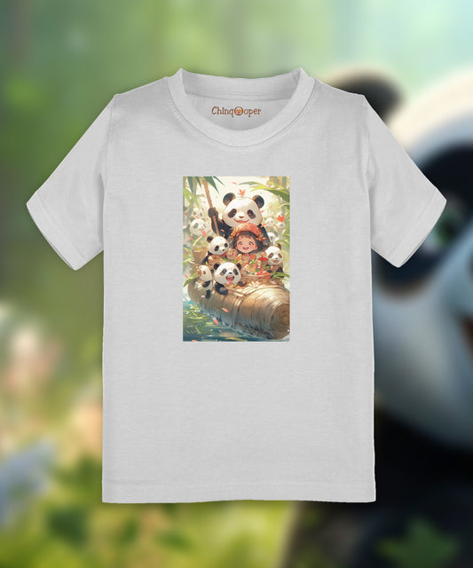 Kids Panda printed tshirt