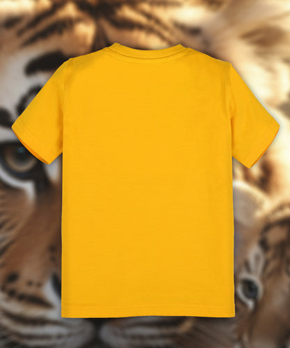 Kids unisex Playful Tiger Cub Jungle Tshirt