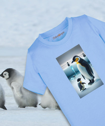 Kids Unisex Emperor Penguin Tshirt