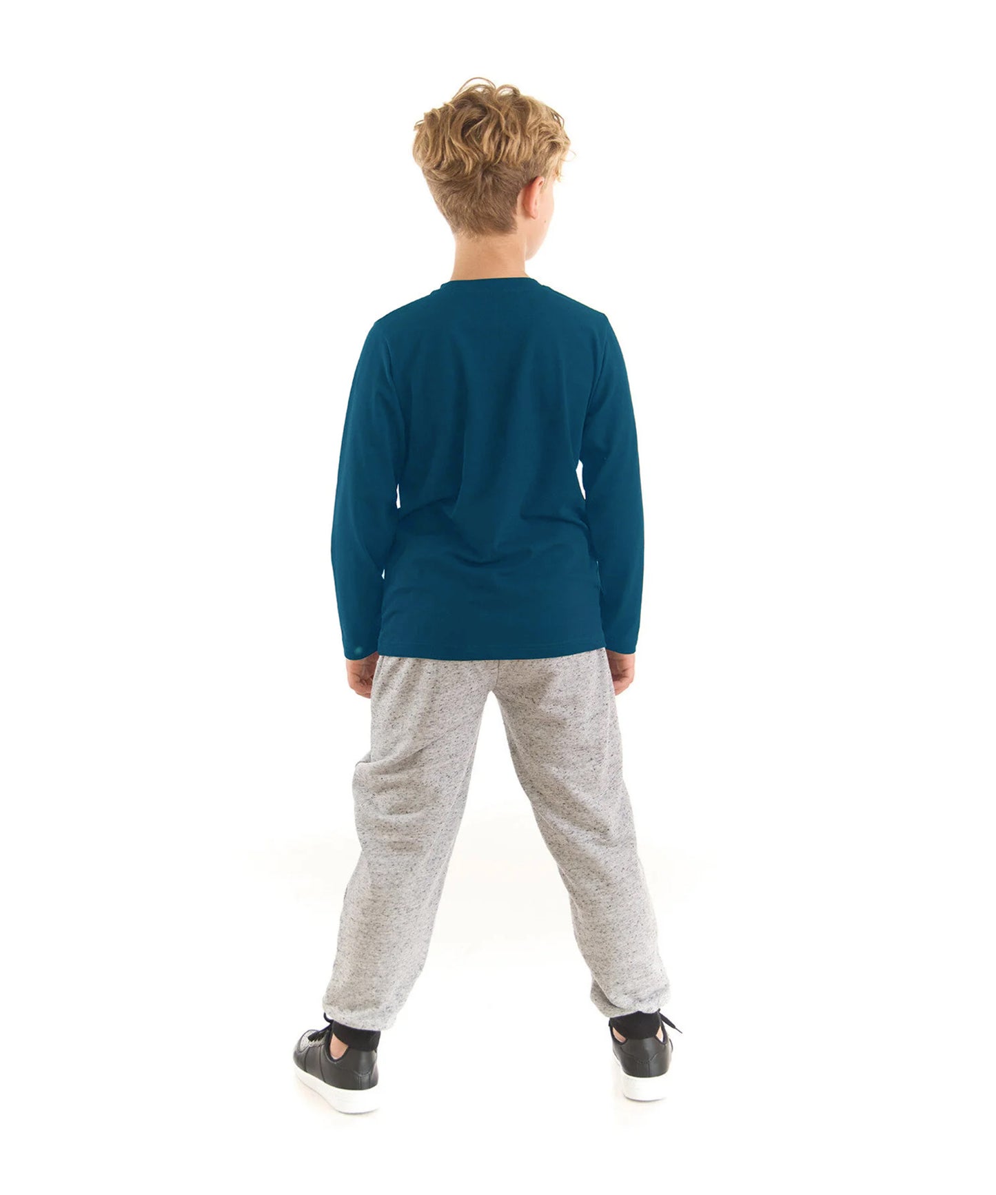 Kids Unisex Space dog set- Blue